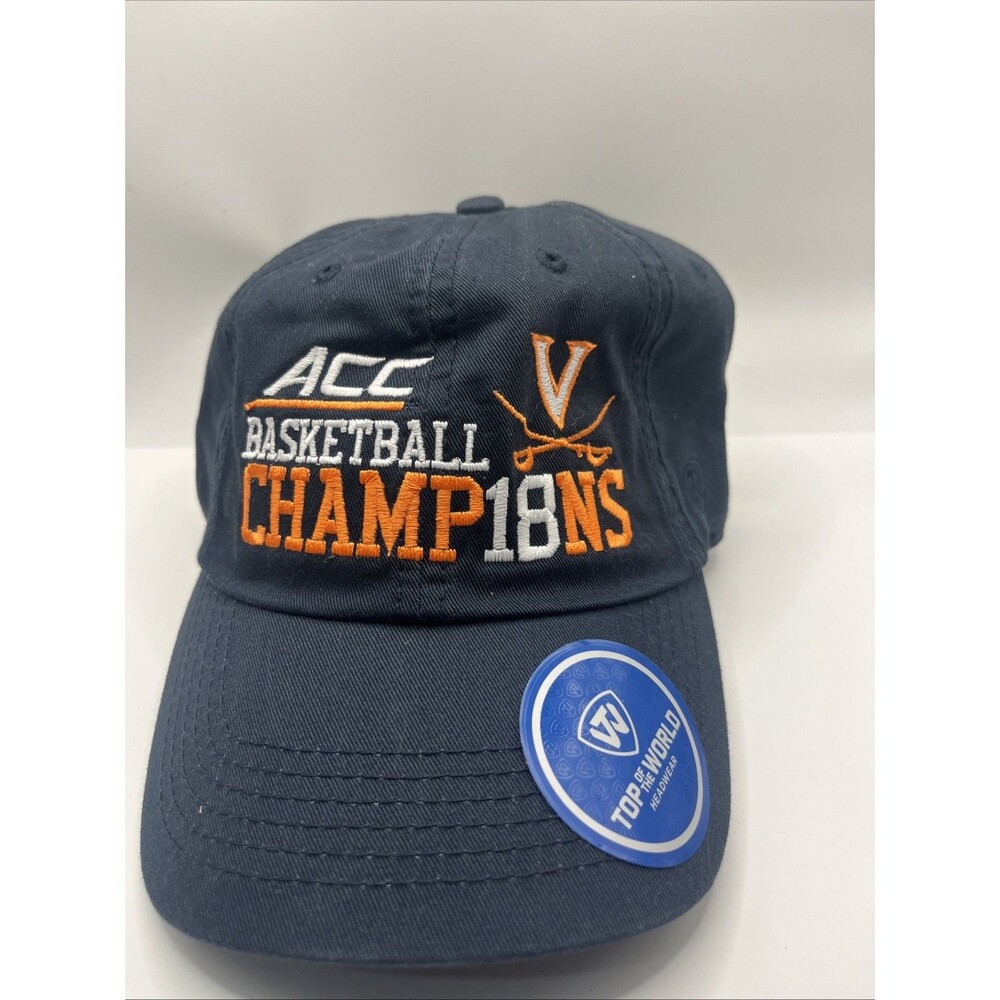 Virginia Cavaliers Hat Cap Mens 2015 NCAA Baseball Champions 47 Brand Navy NWT
